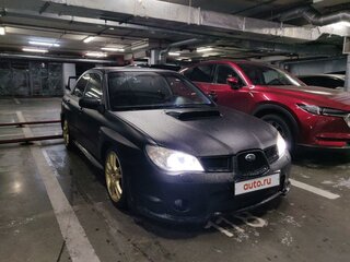 2006 Subaru Impreza WRX II Рестайлинг 2, чёрный, 1350000 рублей, вид 2