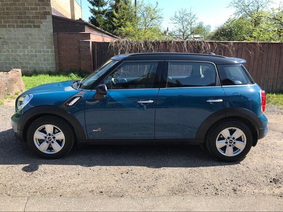 2012 Mini Countryman Cooper S I, голубой - вид 5