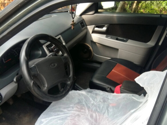 2010 Lada (ВАЗ) Priora I, серый, 350000 рублей - вид 5