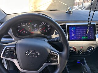 2018 Hyundai Solaris II, белый, 1190000 рублей, вид 3
