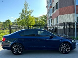 2014 Skoda Octavia III (A7), синий, 1250000 рублей, вид 3