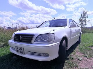 2002 Toyota Crown XI (S170), белый, 760000 рублей, вид 2