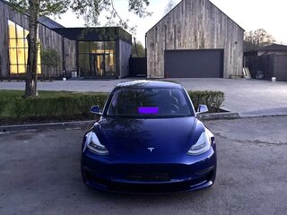 2019 Tesla Model 3 Long Range I, синий, 3150000 рублей, вид 2
