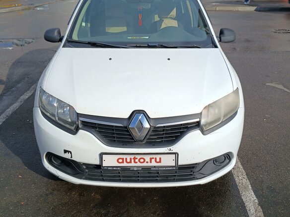 2017 Renault Logan II, белый, 520000 рублей