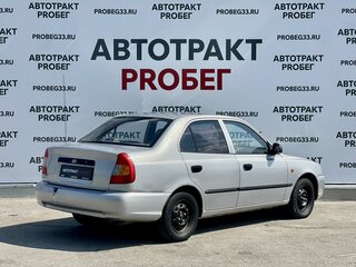 2006 Hyundai Accent ТагАЗ II, серебристый, 395000 рублей, вид 5