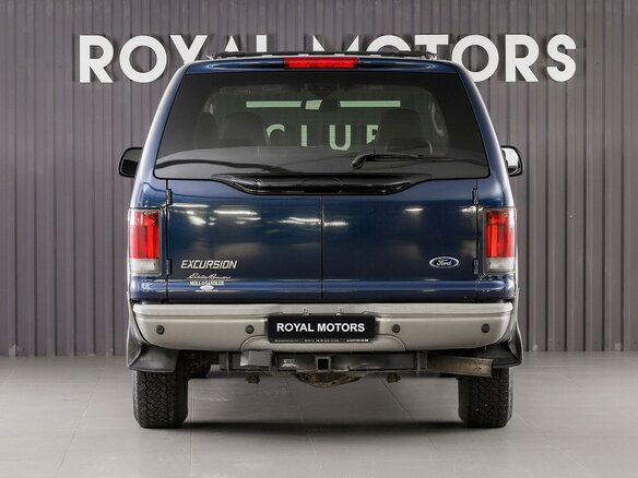 2003 Ford Excursion, синий - вид 4