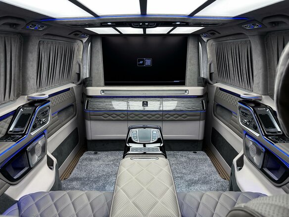 2026 Mercedes-Benz V-Класс Extra Long 300 d экстра длинный III (W447) Рестайлинг 2, чёрный, 42900000 рублей - вид 22