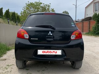 2013 Mitsubishi Mirage VI, чёрный, 595000 рублей, вид 5