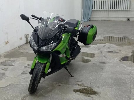 2011 Kawasaki Z 1000SX, зелёный, 820000 рублей, вид 4