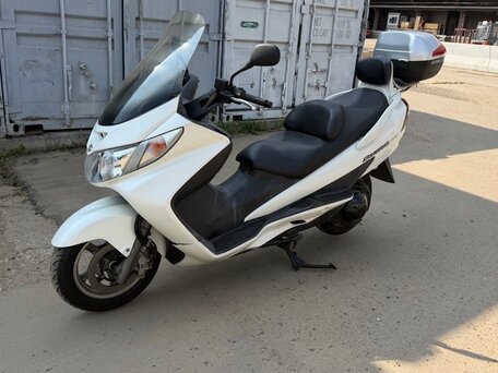 2005 Suzuki Burgman (SkyWave) 400, белый, 249000 рублей, вид 1