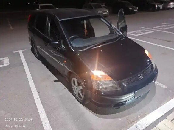 2002 Honda Stream I, чёрный, 620000 рублей - вид 7