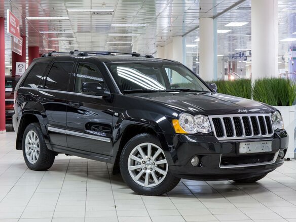 2008 Jeep Grand Cherokee III (WK), чёрный