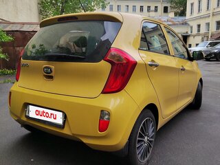 2013 Kia Picanto II, жёлтый, 820000 рублей, вид 2