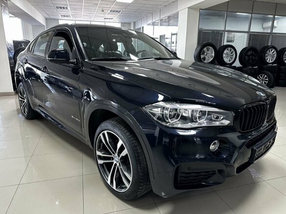 2018 BMW X6 30d II (F16), чёрный, 4800000 рублей - вид 1