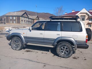 1995 Toyota Land Cruiser 80 Series Рестайлинг, серый, 1200000 рублей, вид 2