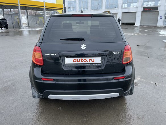 2010 Suzuki SX4 I (Classic) Рестайлинг, чёрный, 1100000 рублей - вид 5