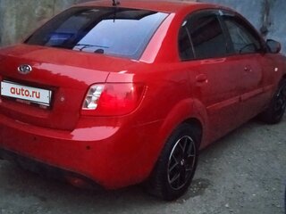 2010 Kia Rio II Рестайлинг, красный, 670000 рублей, вид 3