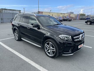 2017 Mercedes-Benz GLS 400 I (X166), чёрный, 4900000 рублей, вид 3