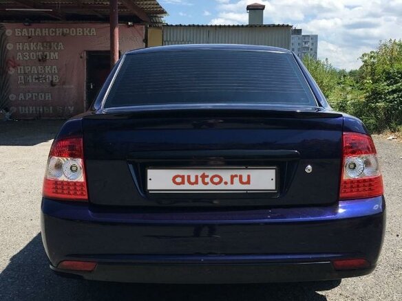 2012 Lada (ВАЗ) Priora I, синий, 550000 рублей - вид 3