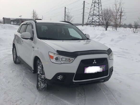 2010 Mitsubishi ASX I, белый - вид 2