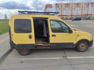 1998 Renault Kangoo I, жёлтый, 135086 рублей, вид 2