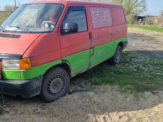 1992 Volkswagen Transporter T4, красный, 335000 рублей, вид 2
