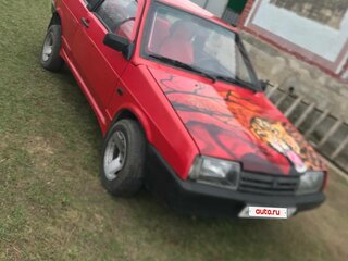 1986 Lada (ВАЗ) 2108 21086, красный, 95000 рублей, вид 1