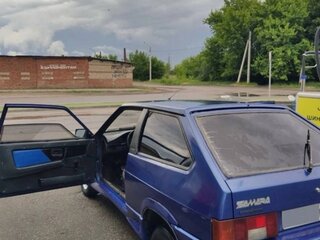 1989 Lada (ВАЗ) 2108 21086, голубой, 125000 рублей, вид 4