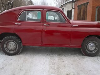 1956 ГАЗ М-20 «Победа», красный, 300000 рублей, вид 2