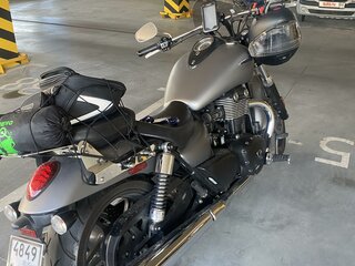 2013 Triumph Thunderbird Storm, серебристый, 1300000 рублей, вид 2