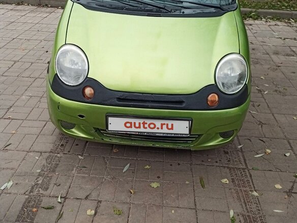 2006 Daewoo Matiz I Рестайлинг, зелёный, 100000 рублей - вид 2