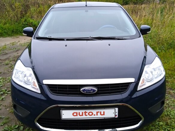 2009 Ford Focus II Рестайлинг, синий, 750000 рублей - вид 1