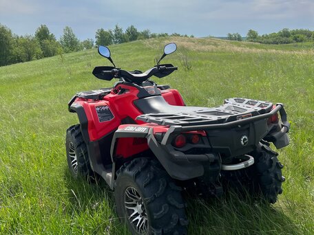 2012 BRP Can-Am Outlander 500, красный, 760000 рублей, вид 3