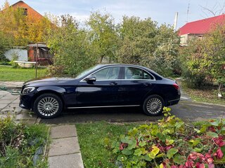 2015 Mercedes-Benz C-Класс 180 IV (W205), синий, 2200000 рублей, вид 3