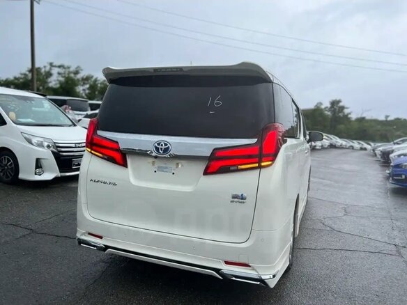 2020 Toyota Alphard III Рестайлинг, белый