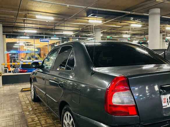 2004 Hyundai Accent ТагАЗ II, серый - вид 4
