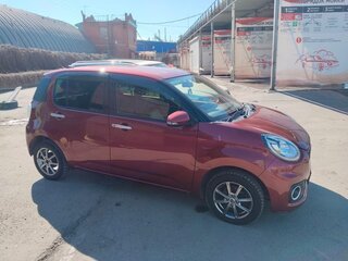 2017 Toyota Passo III, красный, 850000 рублей, вид 4