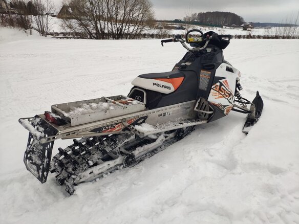 2012 Polaris 800 RMK, белый - вид 1
