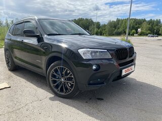 2014 BMW X3 28i xDrive II (F25), чёрный, 2050000 рублей, вид 4
