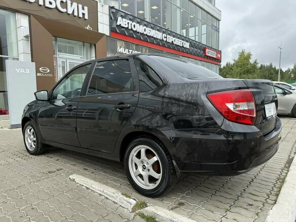 2019 Lada (ВАЗ) Granta I Рестайлинг, чёрный - вид 16