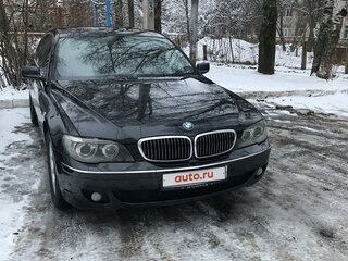 2005 BMW 7 серии 730d IV (E65/E66) Рестайлинг, чёрный, 1740000 рублей, вид 5
