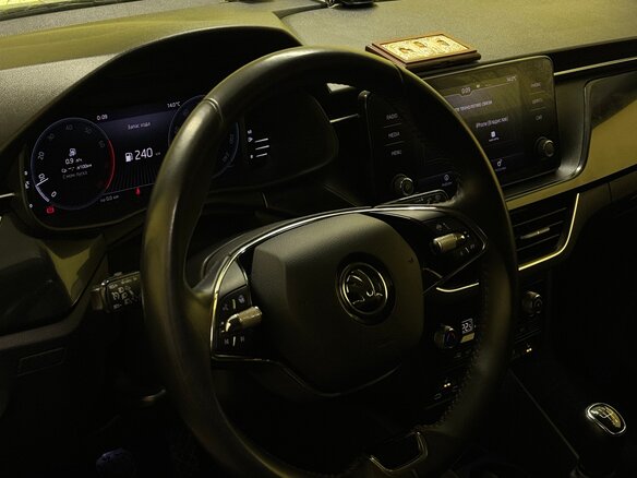 2021 Skoda Rapid II, синий, 1900000 рублей - вид 24