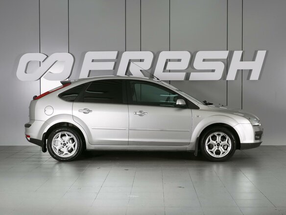 2007 Ford Focus II, серебристый - вид 4