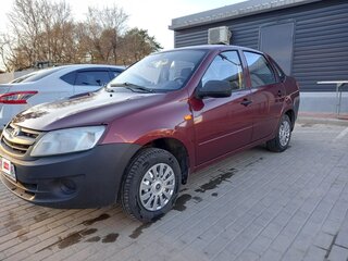 2013 Lada (ВАЗ) Granta I, серебристый, 265000 рублей, вид 2