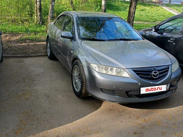2003 Mazda 6 I (GG), серый, 380000 рублей - вид 2
