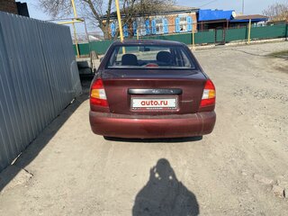 2009 Hyundai Accent ТагАЗ II, красный, 500000 рублей, вид 2