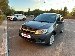 2016 Lada (ВАЗ) Granta I, серебристый, 510000 рублей, вид 2