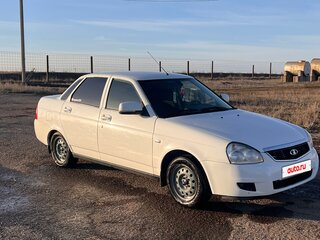 2013 Lada (ВАЗ) Priora I Рестайлинг, белый, 590000 рублей, вид 2