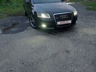 2009 Audi A6 III (C6) Рестайлинг, чёрный, 1350000 рублей, вид 1
