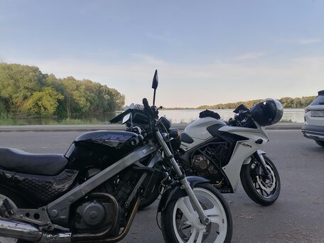 1993 Honda NTV 650, чёрный, 250000 рублей, вид 1
